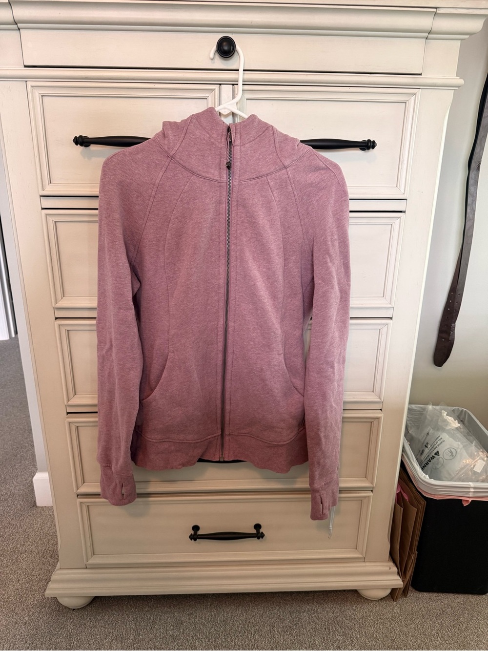 lululemon athletica Mauve Zip-Up Hoodie